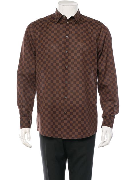 louis vuitton mens button up shirt|colorful louis vuitton shirt.